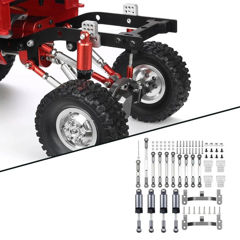 Pièces De Rechange Rc, Mise À Niveau, Support D'Amortisseur 1:16 Pour Véhicules De Camion Wpl, Modification De Modèle De Remplacement
