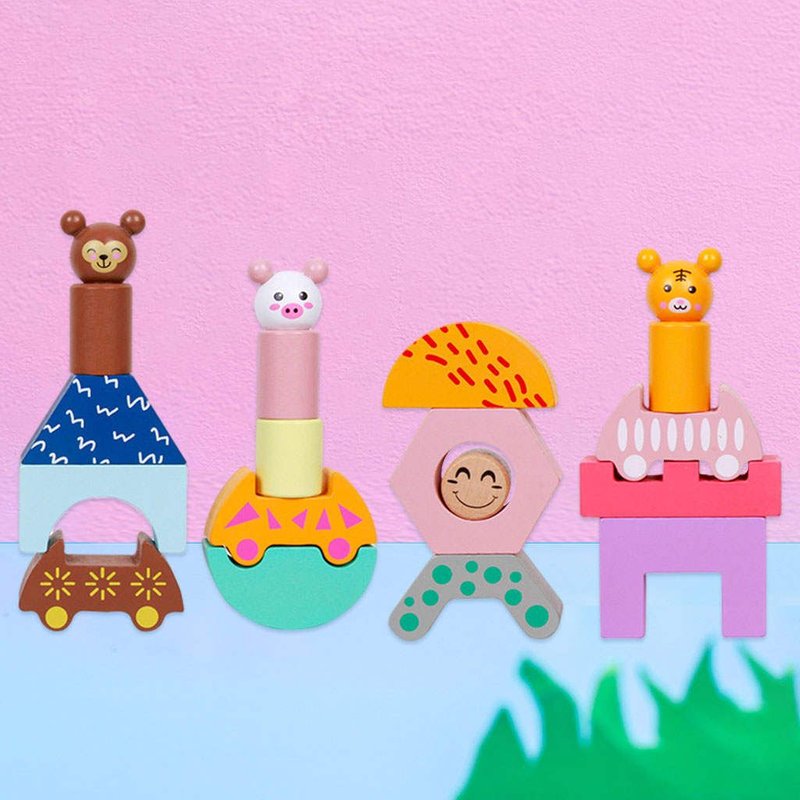 Jeu De Bureau À Empiler, Blocs À Empiler, Jeu D'Équilibre Pour Le Développement, Coordination ¿Il-Main, Apprentissage Pour Garçons Et Filles