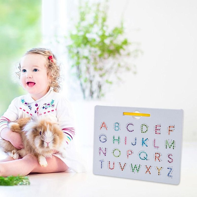 Planche À Dessin Magnétique Pour Enfants, Jeu De Traçage Des Lettres, Apprentissage Sensoriel, Jouets D'Éducation Précoce, Pour Garçons