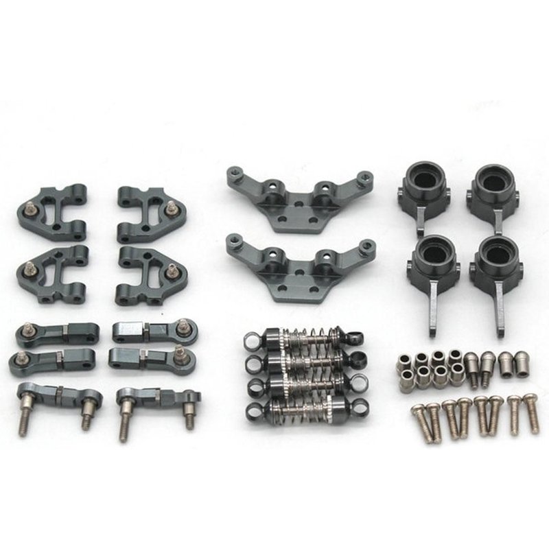 Pièces De Rechange Pour Wltoys 1:28 K969 K979, Accessoires De Mise À Niveau, Amortisseurs Avant Et Arrière, Montage Sur Biellette De Direction, Bricolage, Voiture Rc Modifiée