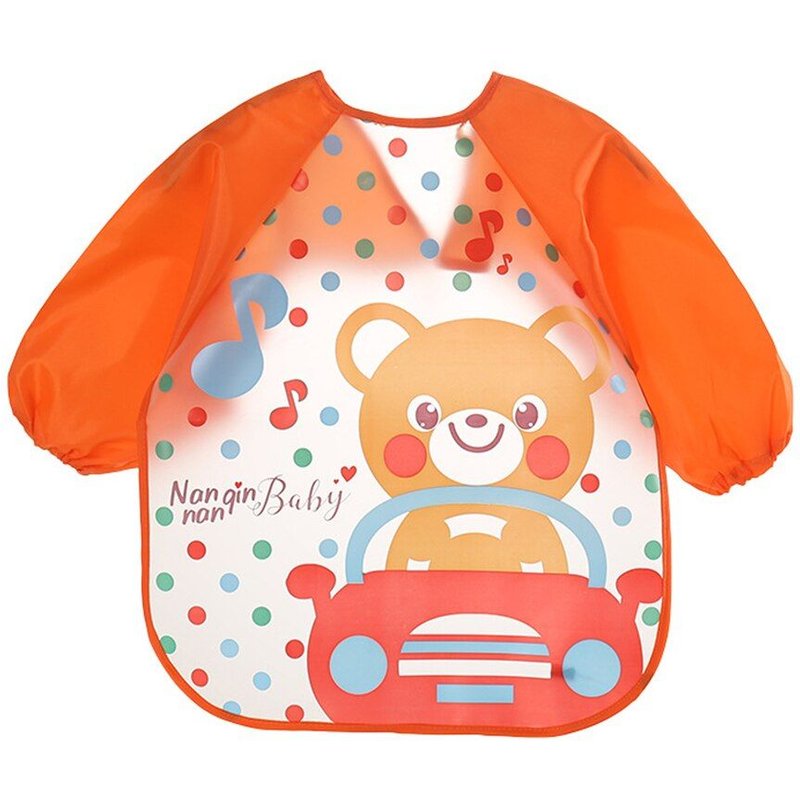 Bavoirs Imperméables À Manches Longues Pour Bébés, Écharpe Pour Nourrissons, Accessoires D'Alimentation Pour Bébés