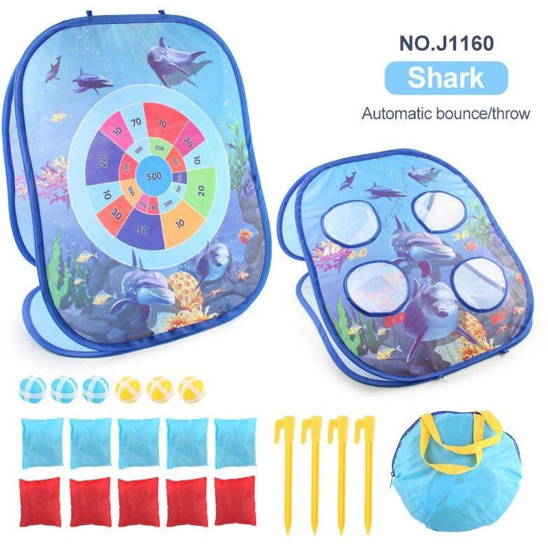 Sac De Lancer De Sac Pour Enfants, Jeu D'Intérieur Et D'Extérieur, Double Face, Cornhole, Lancer De Sanglier, Sport Interactif, Cadeaux Pour Parents Et Enfants