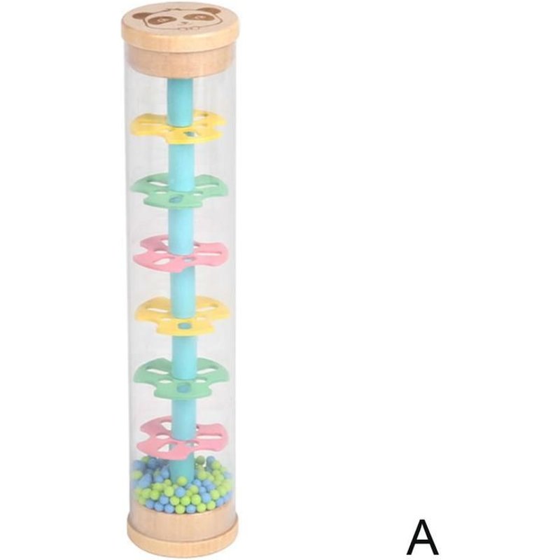 Bâton De Pluie Sensoriel, Hochet Éducatif, Goutte De Pluie, Musique, Secoueur De Main, Jouet Tube Amusant Pour Bébé G5f9