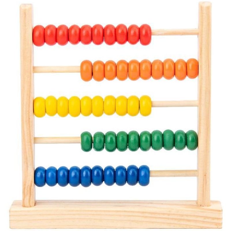 Jouet Éducatif En Bois Pour Enfants, Pour L'Apprentissage Des Maths, Cinq Boulier De Calcul, Compteur, Outil De Calcul F O9r8