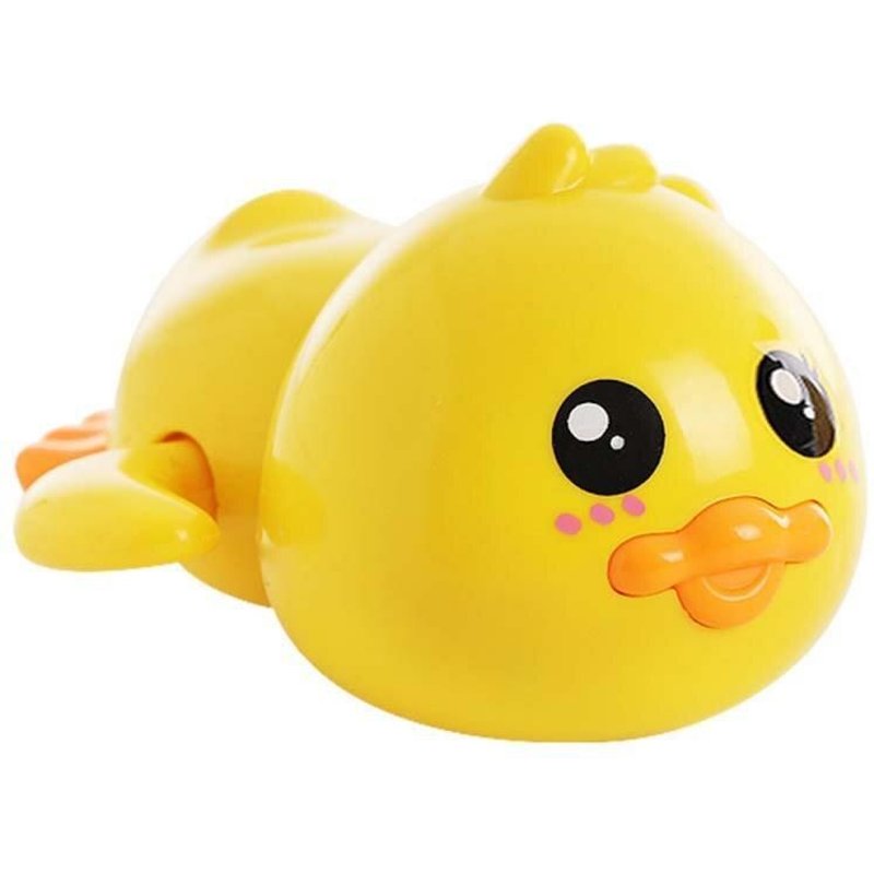Jouets De Bain Pour Enfants, Salle De Bain Douche Bébé, Horloge De Natation, Jeu D'Eau Mignon Petit Canard Jaune, Jouets De Baignoire Pour Enfants