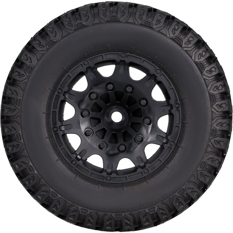 Pneus Pour Camion De Course Tout-Terrain, Roues Rc 105mm 1/10, 4 Pièces, Compatibles Avec Traxxas Hsp Tamiya Hpi Kyosho