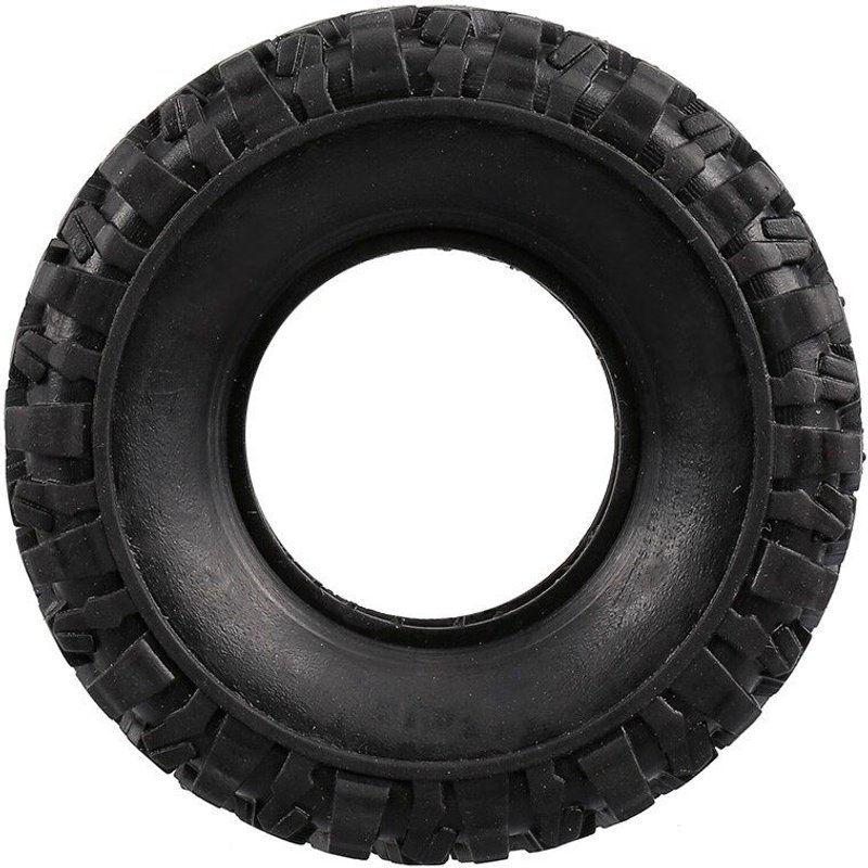 Pneu Sans Jante Pour Voiture De Camion Militaire Rc 65mm, 4 Pièces Pour 1:16 Wpl