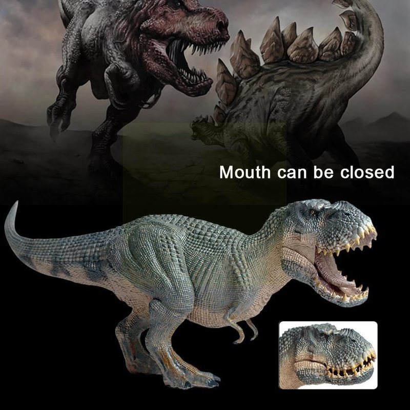 Figurines De Tyrannosaure Rex, Modèle De Dinosaure Bleu, Simulation D'Animal, Jouets, Décoration, Cadeaux D'Action, R6t7