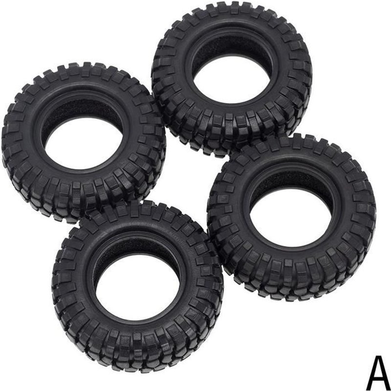 Pneus De Voiture Rc 1.0 Pouces, 60x20mm, Pour Axial Scx24, Pneus En Caoutchouc, Chenille, Enfants, Télécommande, Accessoires De Voiture, Bricolage, C1f7