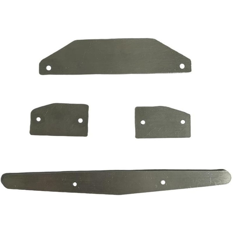 Pare-Choc Avant De Plaque De Dérapage De Blindage De Châssis En Métal Pour Arrma 1/7 Felony, Pièces De Mise À Niveau De Voiture Rc Illimitées G7r9