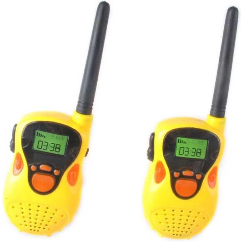 Walkie-Talkie Électrique Pour Enfants, 2 Pièces, Conversation Sans Fil À Longue Portée, Maison De Jeu, Jouet, Interphone Électrique, Cadeau D'Anniversaire