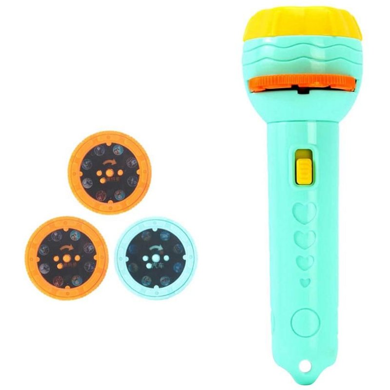 Lampe De Poche Projecteur Éléphant Animal, Jouet D'Apprentissage De Nuit, Histoire De Sommeil, Modèle D'Éducation Précoce, Torche, Jouets Amusants