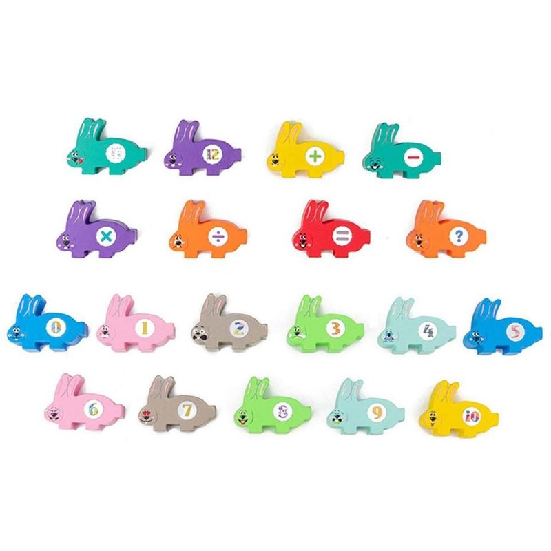 Jeux À Empiler En Bois, Jouets À Empiler En Forme D'Animal Lapin, Jouets Éducatifs Montessori Pour L'Éducation Précoce