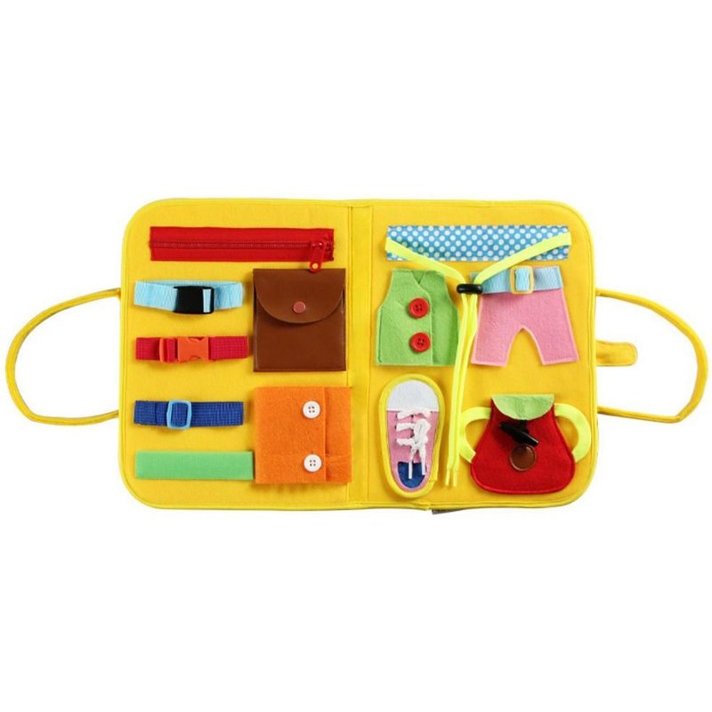 Jouets Éducatifs De Base Montessori Pour Enfants, Outils D'Enseignement, Entraînement À La Motricité Fine Portable, Peut Déplacer La Pâte, Éducation Précoce, Tableau Sensoriel
