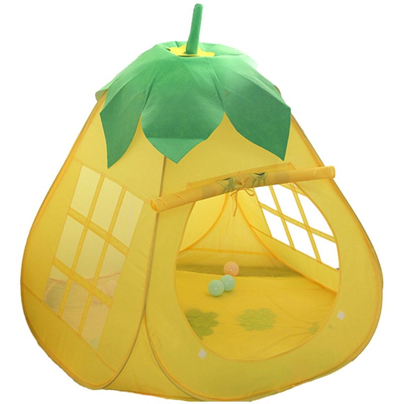 Tente De Jeu En Maille Respirante Pour Enfants, Maison De Jeu Pliable, Jouets En Forme De Poire, Tente De Château Intérieure Et Extérieure