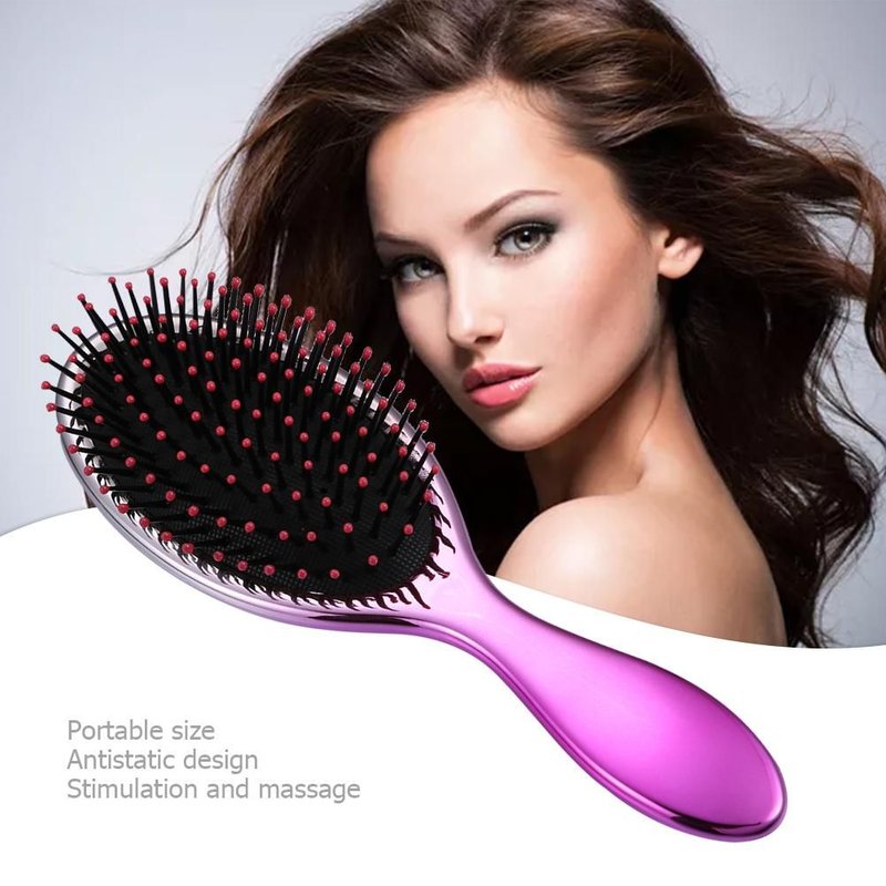 Peigne De Massage Antistatique Pour Cuir Chevelu, Brosse De Coiffure À Coussin D'Air