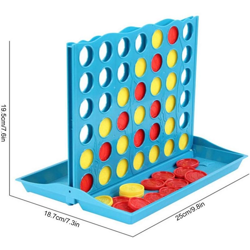 Jeu De Société 4 En Ligne Pour Enfants, 4 En Ligne, Couleurs Assorties, Développement De L'Intelligence, Jeu De Société Classique, Stratégie Familiale