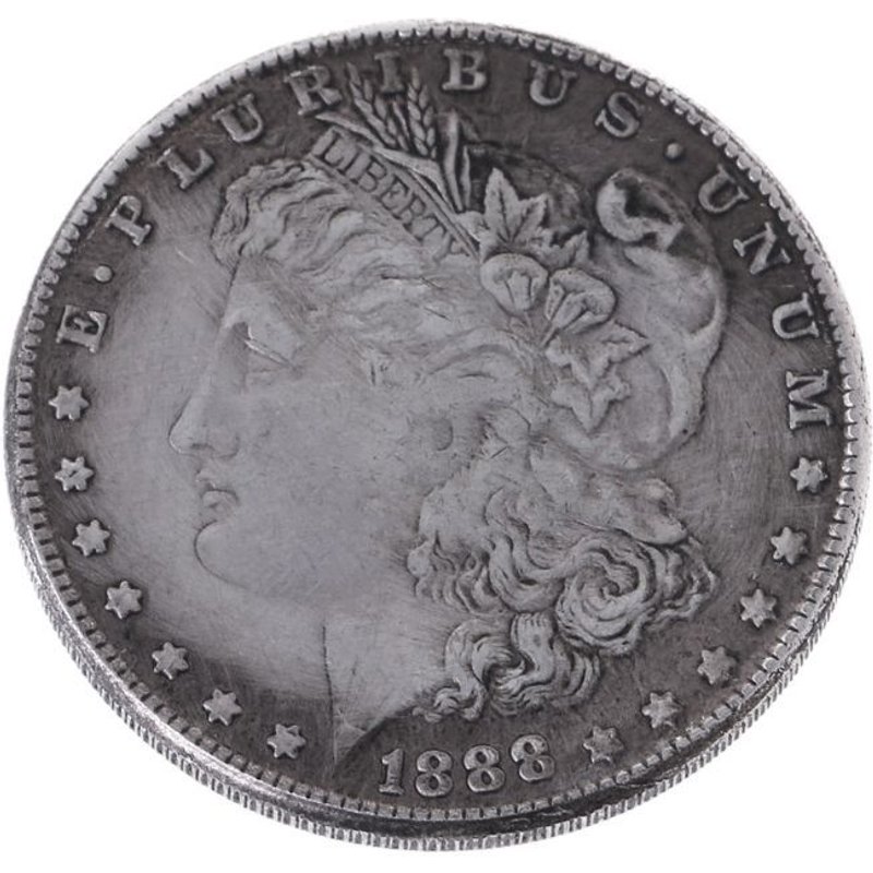Tours De Magie Du Dollar Morgan En Acier, Accessoires De Collection De Pièces Commémoratives, Nouvelle Collection 1888