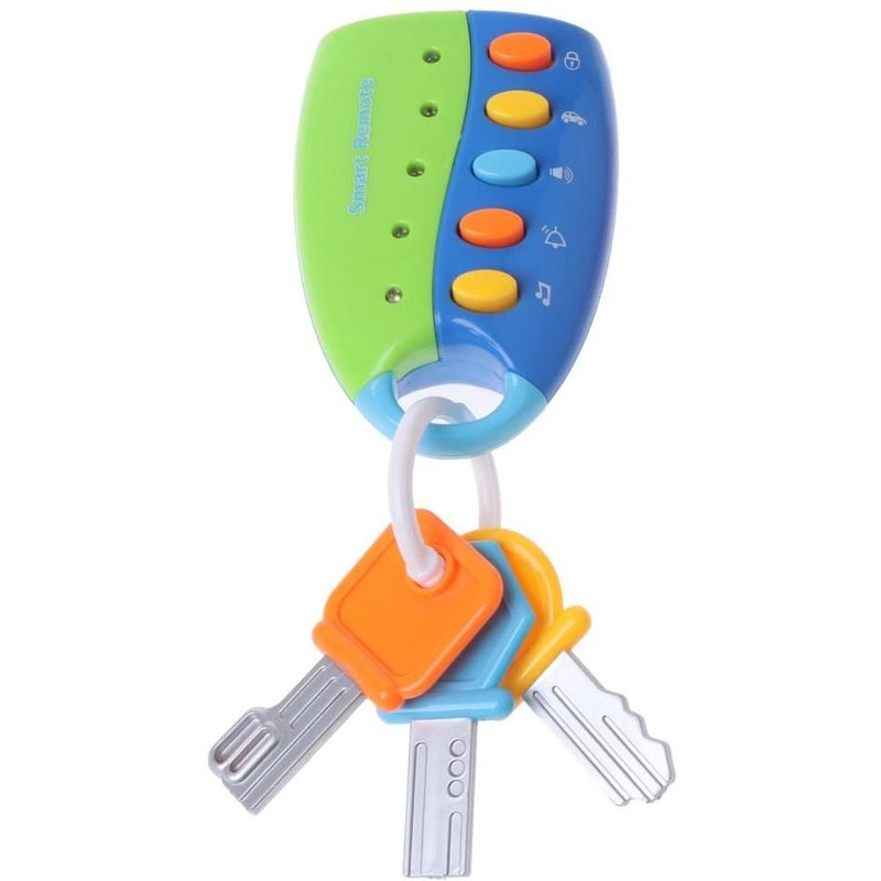 Jouet Musical Pour Bébé, Clé De Voiture Intelligente À Distance, Voix De Voiture Faites Semblant De Jouer, Jouet Éducatif