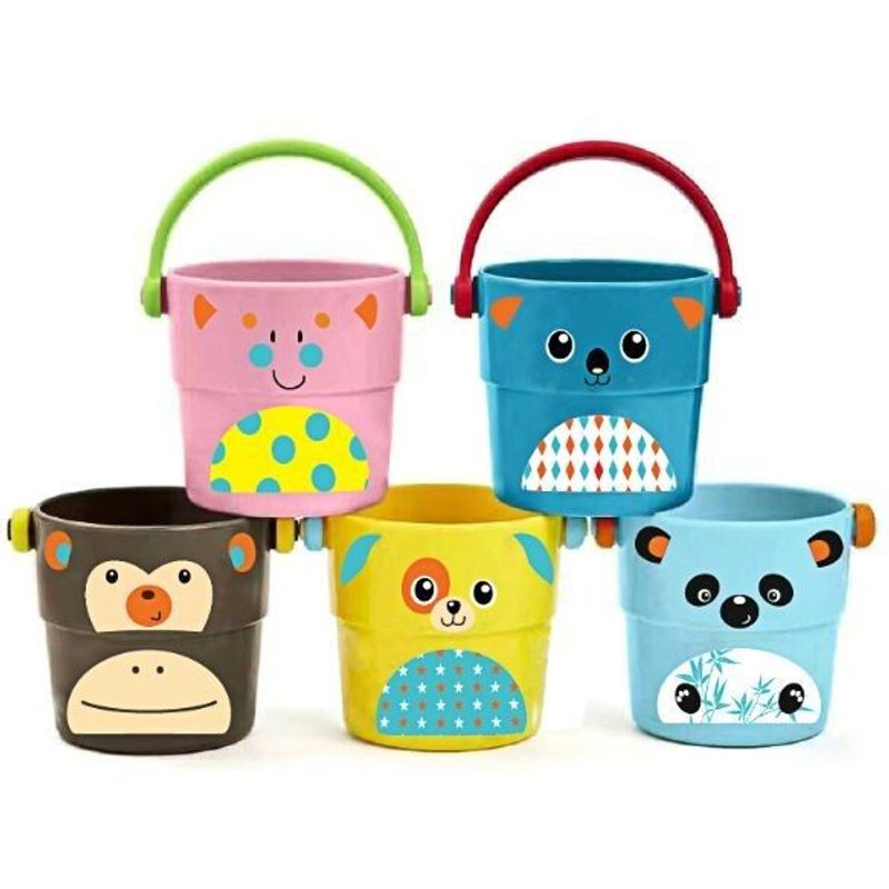 Jouets De Douche De Bébé Pour Enfants, Tasse De Versement Style De Flux Seau Outil De Pulvérisation D'Eau Mignon Dessin Animé Animal Jouet Cadeau Pour Enfants