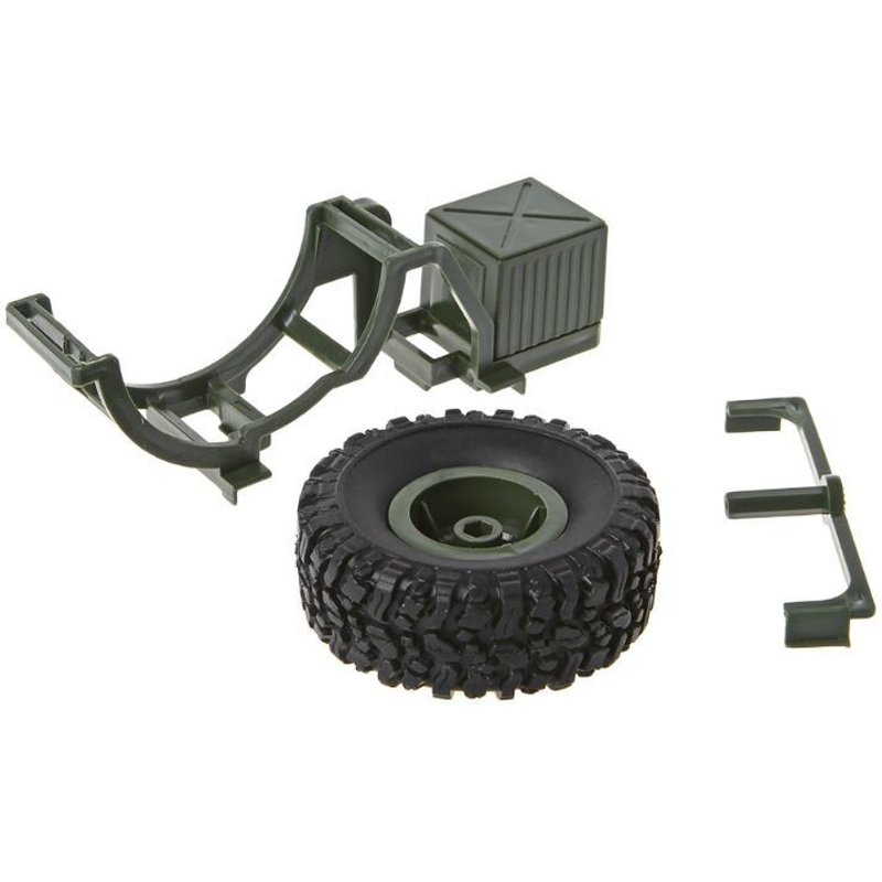 Pièces De Décoration De Pneu De Rechange Q0kb, Accessoires De Bricolage De Voiture Rc Militaire Pour Wpl 1/16 B36 B-36 B36k B36kit