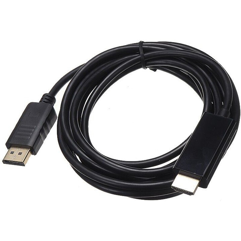 Câble convertisseur DP vers HDMI 300 P, 1080 cm, 4K Displayport 1.2 mâle vers HDMI, adaptateur de prise