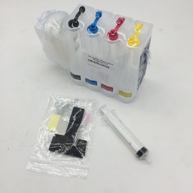 Système encre CISS T0461-T0474 pour imprimante, pièces imprimante Non OEM, pour Eps C63 C65 C83 CX3500 CX4500
