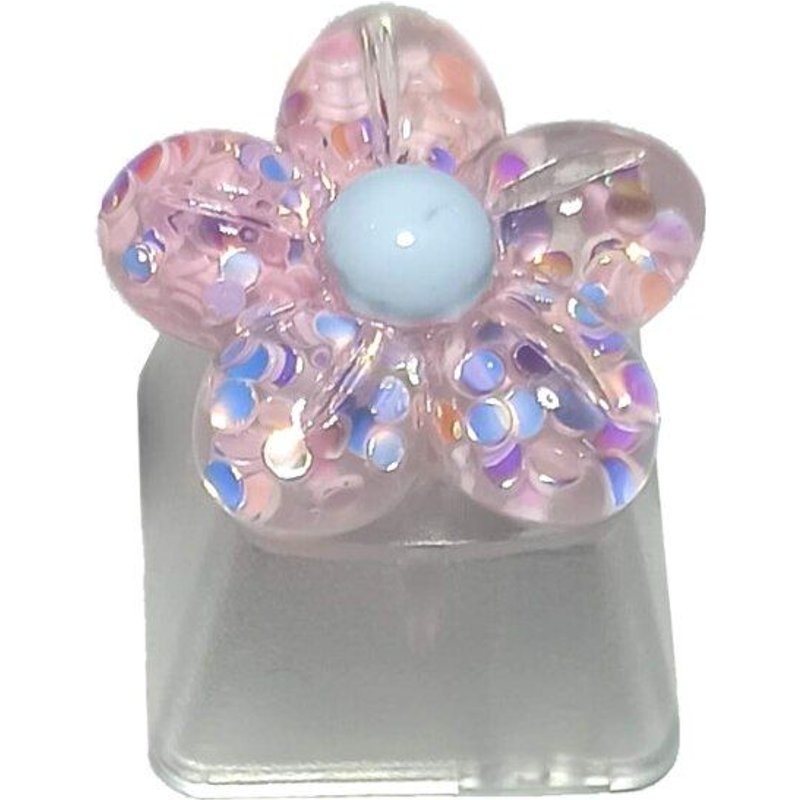 Capuchons de touches pour clavier mécanique R4, jolies étoiles scintillantes, rétro-éclairage, transparents