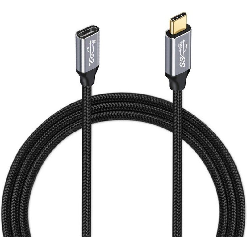 Câble D'Extension Usb Type-C 100 Pd 3.1 W, Pour Téléphone, X3uf, Gen 2