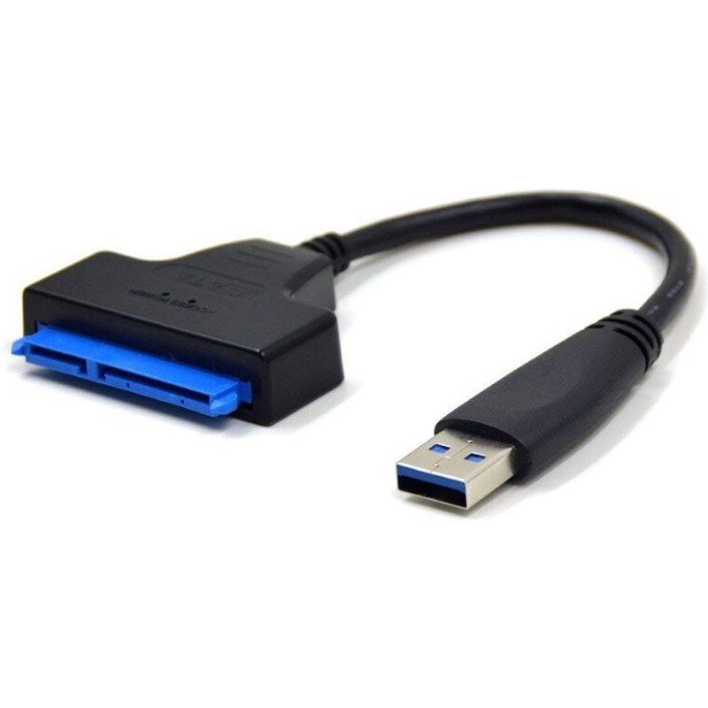 Câble adaptateur USB 3.0 vers SATA pour disques SSD/HDD 2.5 pouces-convertisseur et câble externe SATA vers USB 3.0, USB 3.0 - SATA III conv