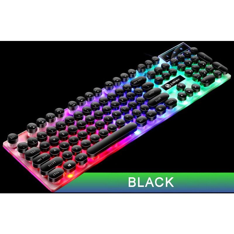 clavier filaire GTX300, 104 touches, Portable, USB, rétroéclairage LED, pour la maison, le bureau, ordinateur Portable