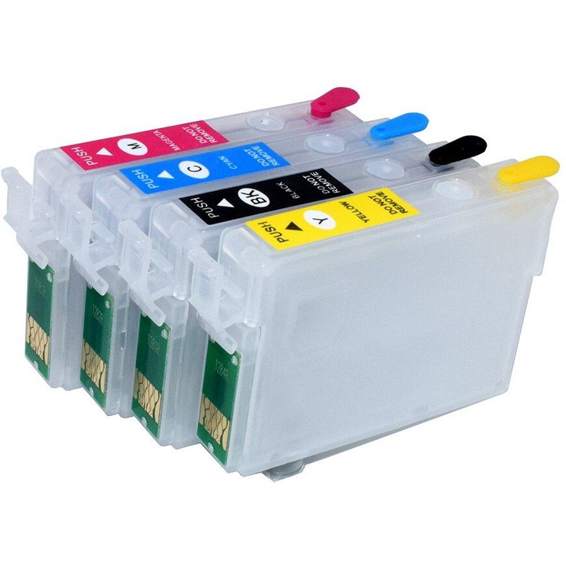 Recharge pour cartouche encre T1291-T1294 T129, pour Epson Stylus SX535WD SX445D SX438W SX435W SX425W SX235W