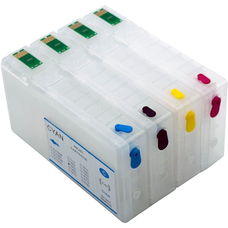 Recharge de cartouche encre T789 T7891-T7894 avec puce ARC pour imprimante Epson WF-5620, WF-4640, WF-4630, WF-5110, WF-5190, WF-5690