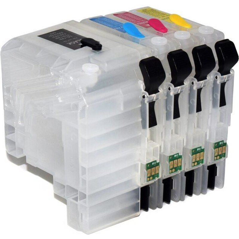 Recharge de cartouche encre LC215 LC219 avec ARC pour Brother MFC-J4720 MFC-J5820 MFC-J5720 MFC-J5620 MFC-J5820 DCP-J4220