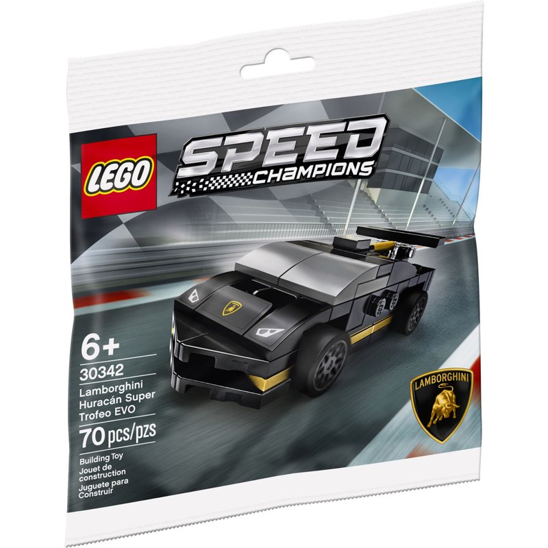 LEGO Speed Champions - Lamborghini Huracán Super Trofeo EVO (Polybag) - 30342
