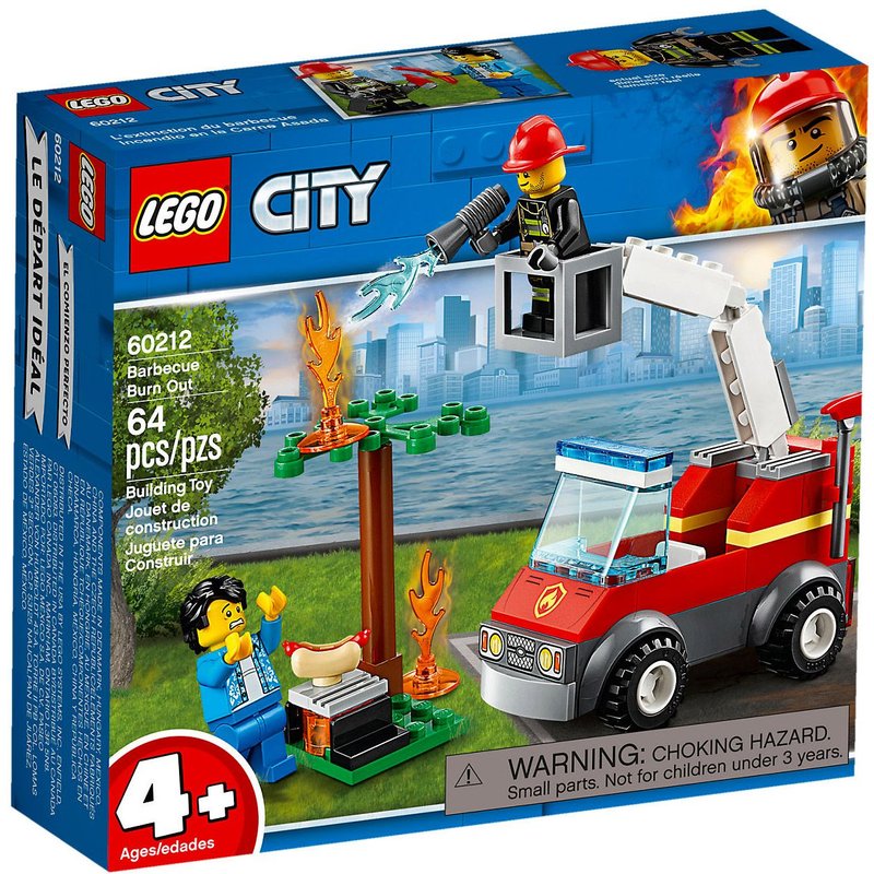 LEGO City - L'extinction du barbecue - 60212