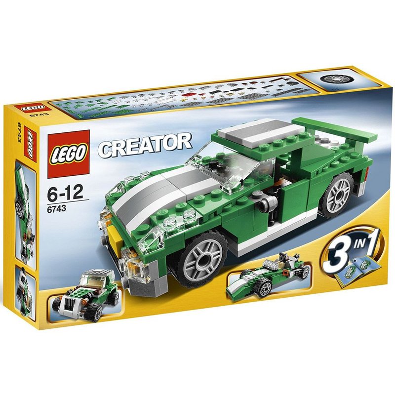LEGO Creator - Le bolide vert - 6743