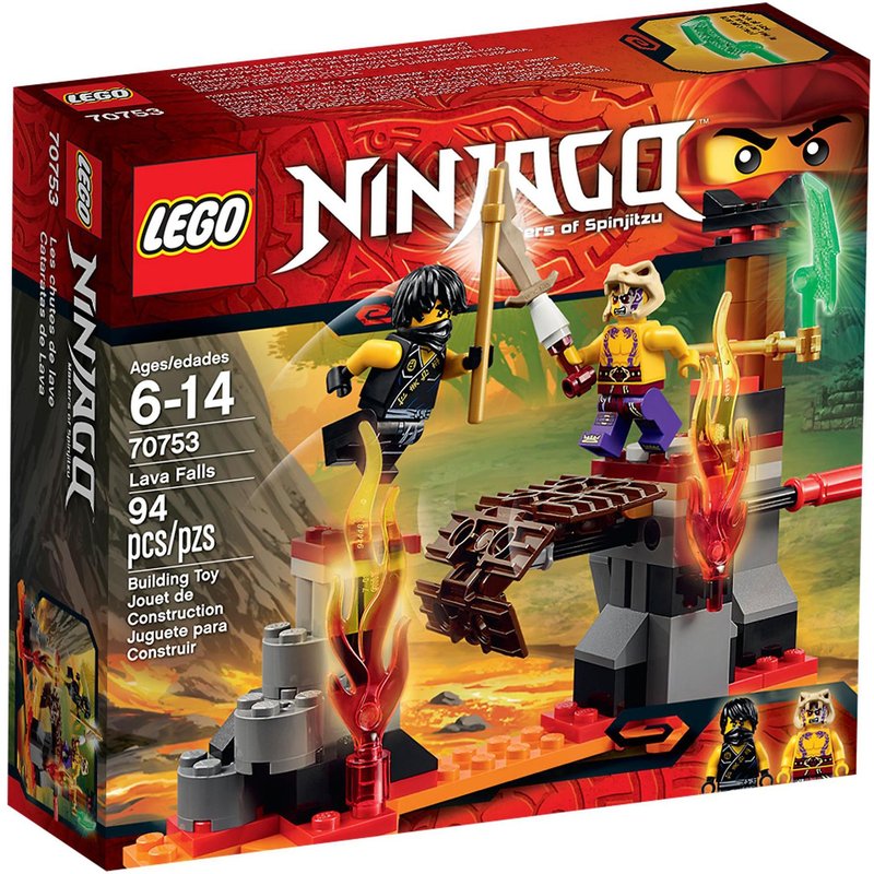 LEGO NINJAGO - Les chutes de lave - 70753