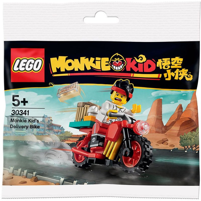 LEGO Monkie Kid - Le vélo de livraison de Monkie Kid (Polybag) - 30341