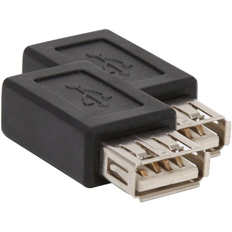 Adaptateur de convertisseur femelle 2 pièces/ensemble USB 2.0 Type A vers Micro USB Type B 5 broches