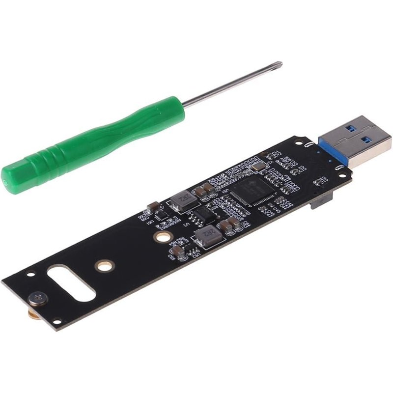 Adaptateur NVME vers USB haute Performance, 1 pièce, M.2 SSD vers carte USB 3.1 Gen 2 Bridge Chip vers M2 SSD