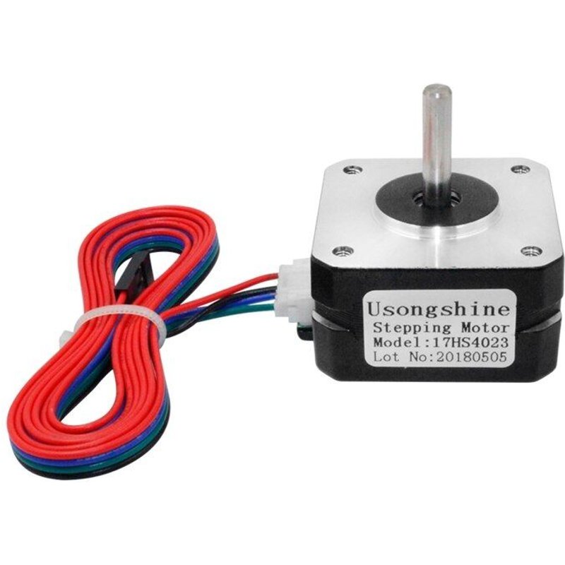 Moteur Pas À Pas Pour Imprimante 3d, Pièce D'Imprimante 3d 17hs4023 23mm 1.0a 4 Fils 42 Moteurs Nema17 W/ 1m Ligne Pour Bricolage, Graveur