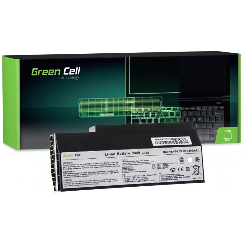 Green Cell Laptop Batterie A32-G73 A42-G53 pour Asus G53 G53J G53JW G53S G53SW G73 G73GW G73J G73JH G73JW G73S G73SW