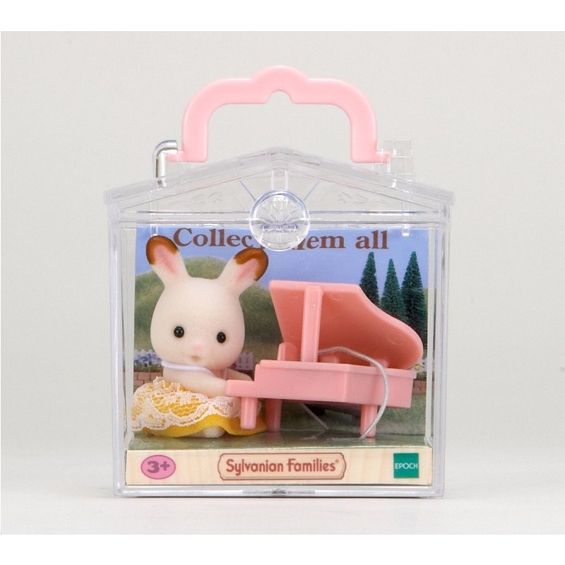 LES VALISETTES Le bébé Lapin et piano