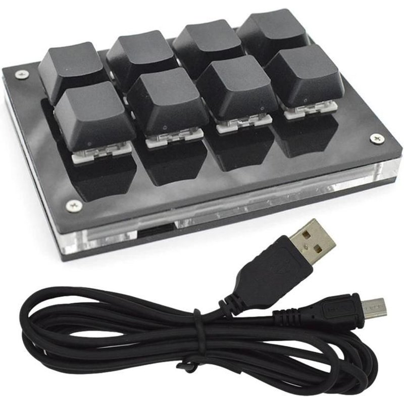 Mini clavier à 8 touches, raccourci personnalisé, mot de passe, mécanique A5F1