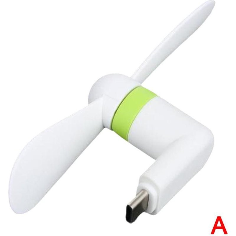 Mini ventilateur Portable à faible voix, type c, pour téléphone Portable, Android, refroidissement, léger, ventilateur, Rad P3A5