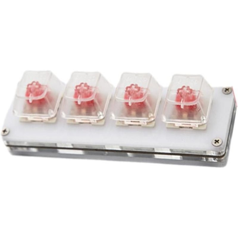 Clavier mécanique Programmable à 4 touches, personnalisable, copie et collage, petit clavier, échange à chaud, B7C3
