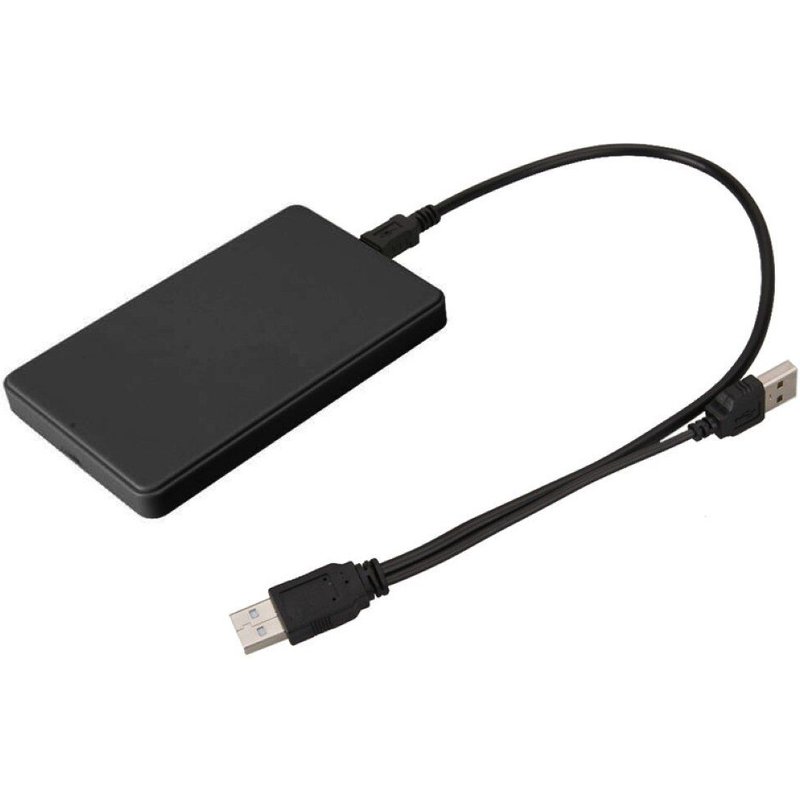 Boîtier externe HDD de 2.5 pouces pour disque dur SATA SSD, 2 to, pour ordinateur portable