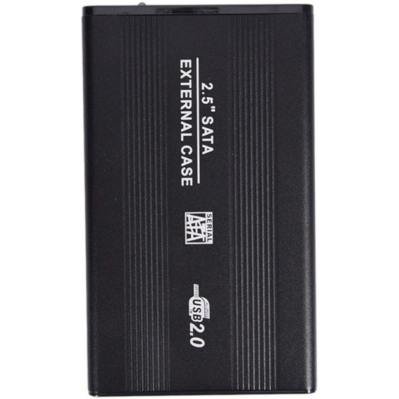 Boîtier de disque dur externe USB 2.0, 2.5 pouces, SATA SSD HDD, Mobile