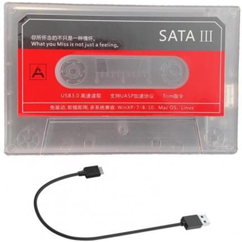 Boîtier de disque dur Portable de 2.5 pouces, 5Gbps, USB 3.0 vers SATA, SSD, USB3/2.0